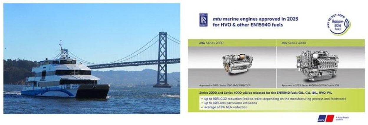 Rolls-Royce is van plan om in 2023 MTU-scheepsmotoren te certificeren
