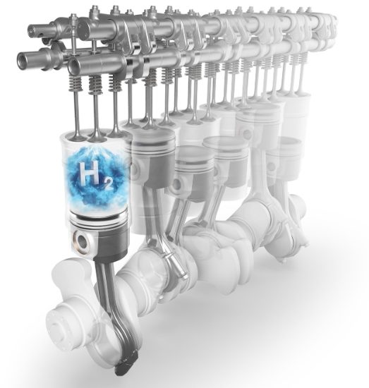 MAHLE-motorcomponenten maken het gebruik van waterstof in verbrandingsmotoren mogelijk